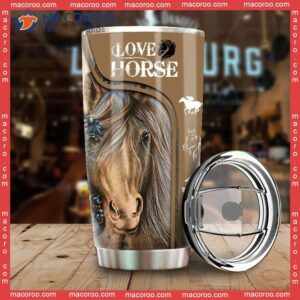 Love Horse Stainless Steel Tumbler