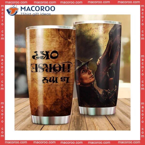 Love Horses Stainless Steel Tumbler