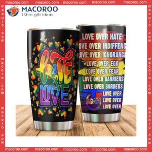 Love Is Stainless Steel Tumbler