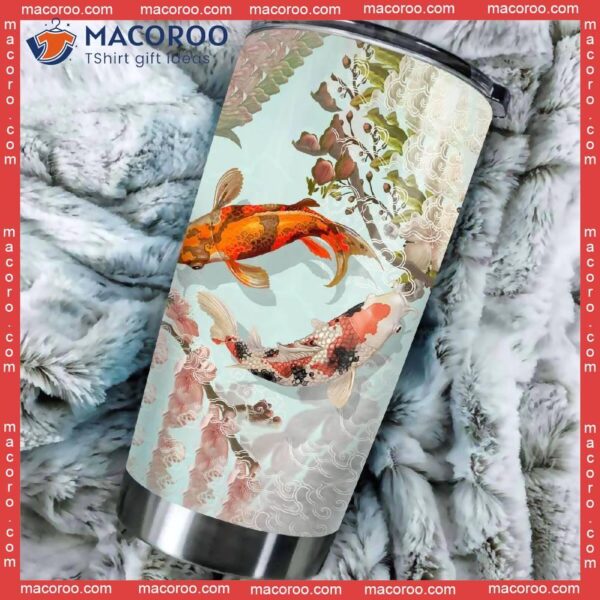 Love Koi Stainless Steel Tumbler