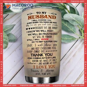 love my cowboy husband stainless steel tumbler 1