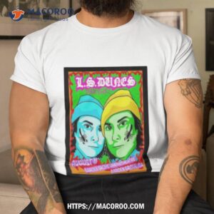 ls dunes pinkshift garden grove amphitheatre garden grove ca august tour 2023 art poster design shirt tshirt