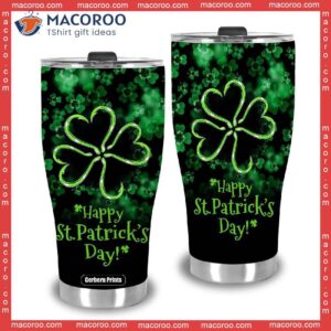 lucky charm happy st patrick day stainless steel tumbler 2