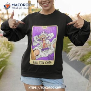 Luffy Gear 5 The Sun God Shirt 2 luffy gear 5 the sun god shirt sweatshirt