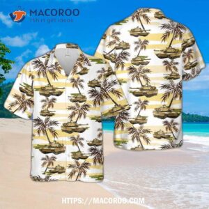 M1 Abrams Tank Hawaiian Shirt