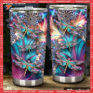 Magic Dragonflies Stainless Steel Tumbler