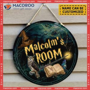 Magical Room Door Decor, Kids Nameplate, Girl Gift, Boy Magic Wizard Hanger,personalised Sign