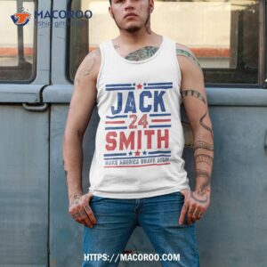 make america brave again jack smith fan club 2024 shirt last minute dad gifts tank top 2