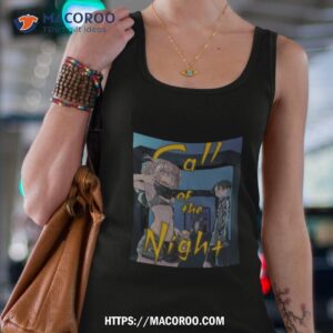 Manga Call Of The Night Cover Shirt 2 manga call of the night cover shirt tank top 4