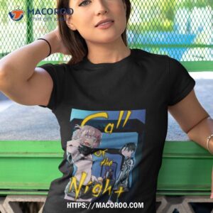 Manga Call Of The Night Cover Shirt 3 manga call of the night cover shirt tshirt 1