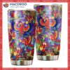 Mardi Gras Parrot Stainless Steel Tumbler