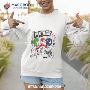 Market Peace And Power Shirt 2 market peace and power shirt sweatshirt