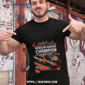 martin truex jr joe gibbs racing team collection 2023 nascar cup series regular season champion shirt tshirt 1