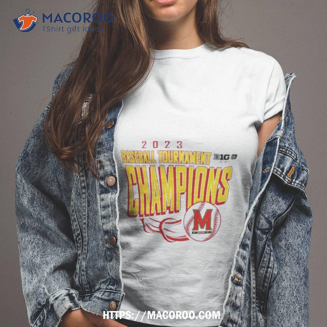 Maryland Terrapins 2023 Baseball Tournament Champions Shirt Maryland Terrapins 2023 Baseball Tournament Champions Shirt