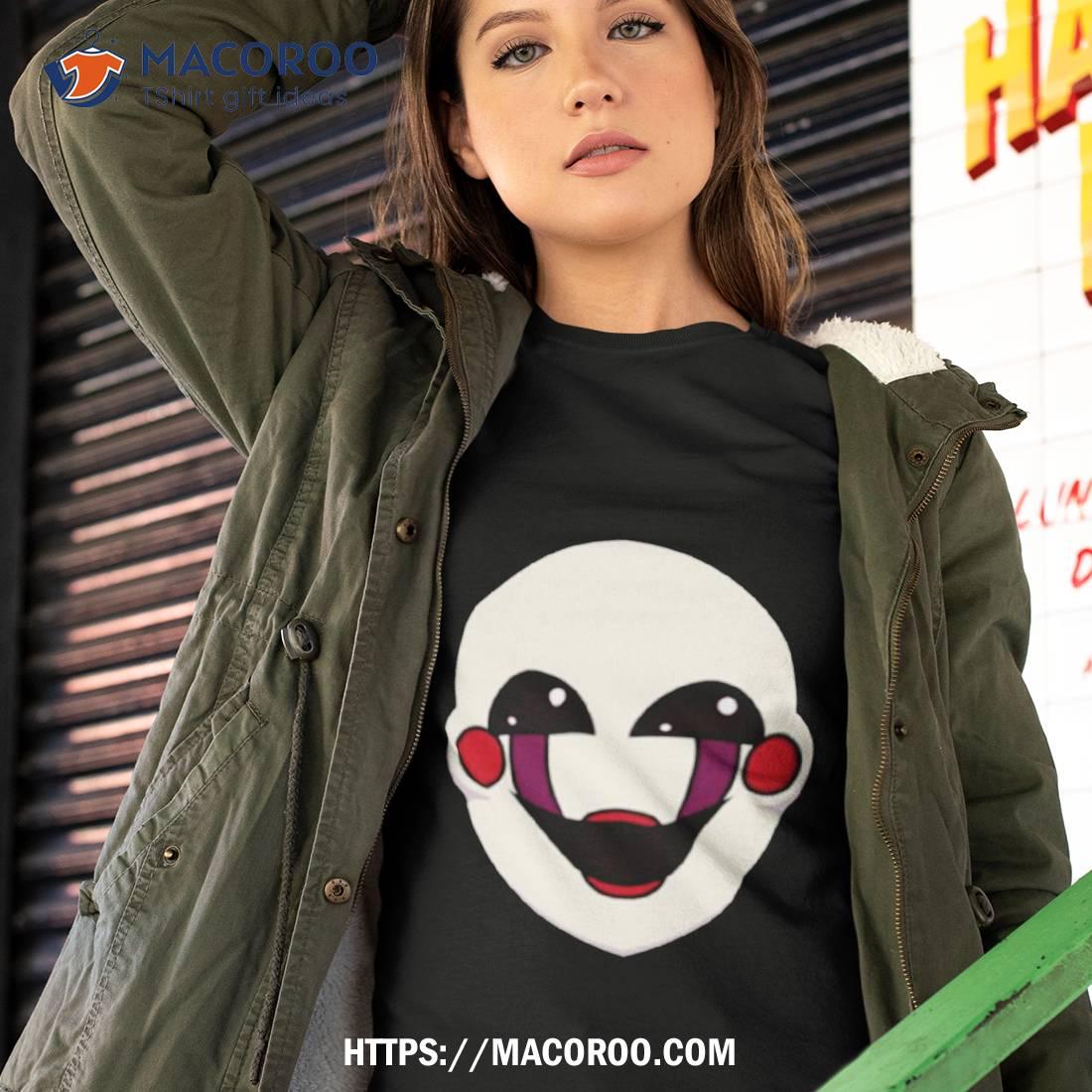 Fnaf Nightmare / Puppet ) T Shirt 100% Cotton Five Nights At Fnaf