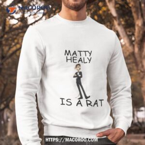 matty healy is a rashirt sweatshirt