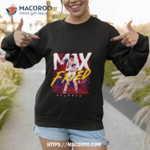 max fried mlbpa atlanta signature shirt sweatshirt