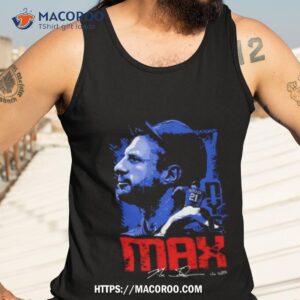 max scherzer nyc signature photo design shirt tank top 3