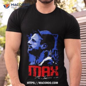 Max Scherzer Nyc Signature Photo Design Shirt