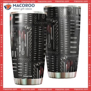 mechanic tool box stainless steel tumbler 0