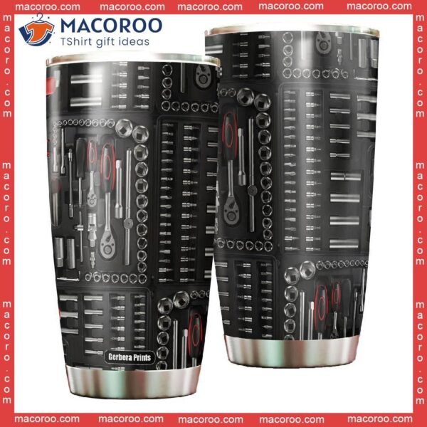 Mechanic Tool Box Stainless Steel Tumbler