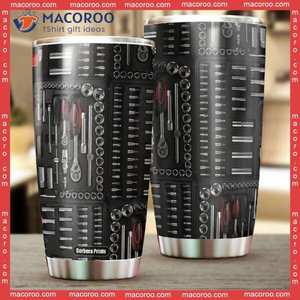 Mechanic Tool Box Stainless Steel Tumbler