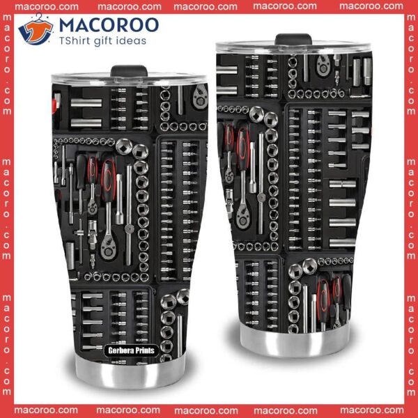 Mechanic Tool Box Stainless Steel Tumbler