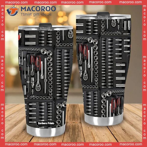 Mechanic Tool Box Stainless Steel Tumbler