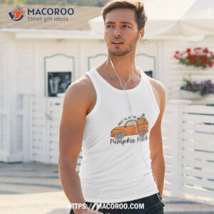 meet me at the pumpkin halloween patch shirt tank top