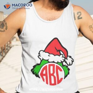 merry christmas alphabet abc shirt the grinch who stole christmas tank top 3