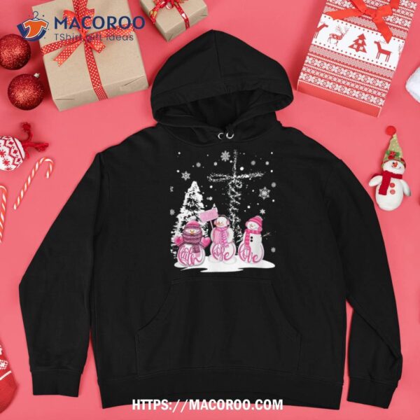 Merry Christmas Snow Faith Hope Love Apparel Shirt, Snowmen Gift