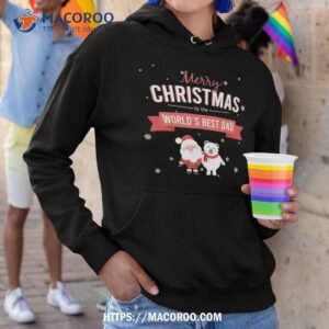 merry christmas to world s best dad on this australian day shirt christmas ideas for dad hoodie