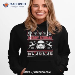 merry sithmas ugly christmas shirt hoodie 1