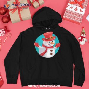 mery christmas funny snow winter cute shirt beach snowman hoodie