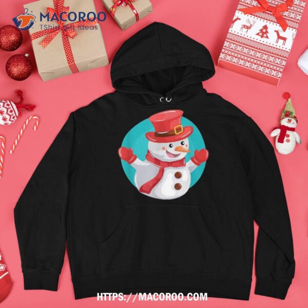 Mery Christmas – Funny Snow Winter Cute Shirt, Beach Snowman