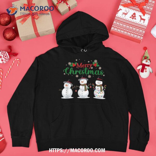 Mery Christmas – Funny Snow Winter Cute Shirt, Christmas Snowman