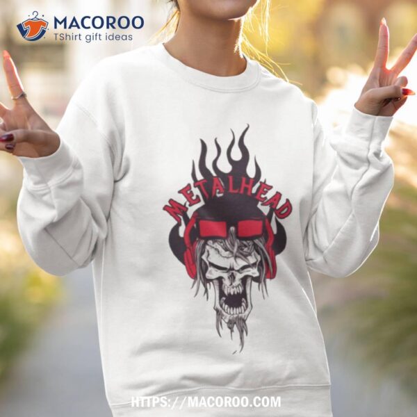 Metalhead Skull New Shirt