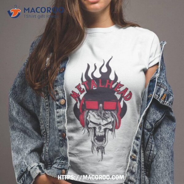 Metalhead Skull New Shirt