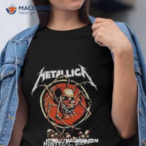 Metallica Montreal, Qc M72 North American Tour Shirt