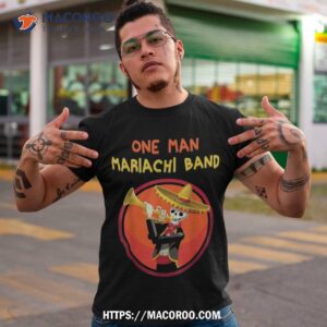 mexican halloween one man mariachi band skull costume shirt halloween skull tshirt