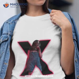 Mia Goth’s X 2022 Logo Movie Pearl Shirt