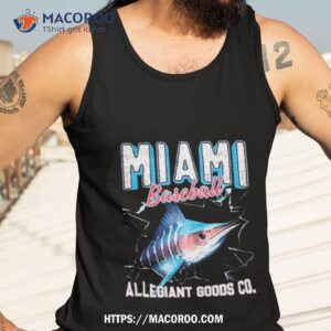 miami baseball throwback mascot shirt tank top 3