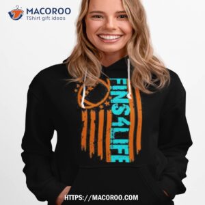 Miami Dolphins 4 Fins Life Shirt