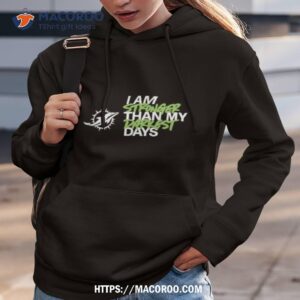 Miami Dolphins I Am Stronger Than My Darkest Days Shirt