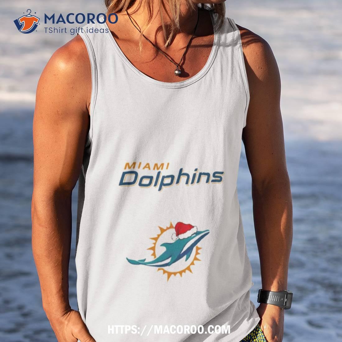 Unique Stylistic Tee Miami Dolphins T-Shirt White L