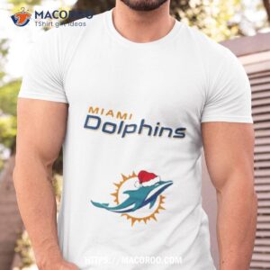 miami dolphins nfl christmas logo 2023 shirt tshirt
