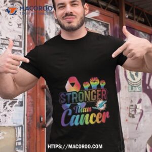 Miami Dolphins Stronger Than Cancer Shirt