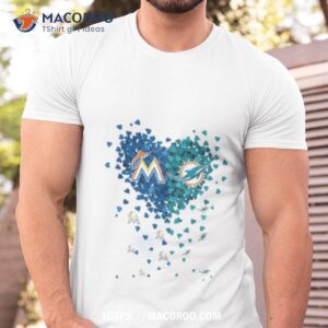 Miami Dolphins Tiny Heart Shape 2023 Shirt