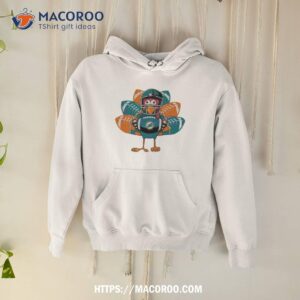 Miami Dolphins Turkey Thanksgiving 2023 Shirt