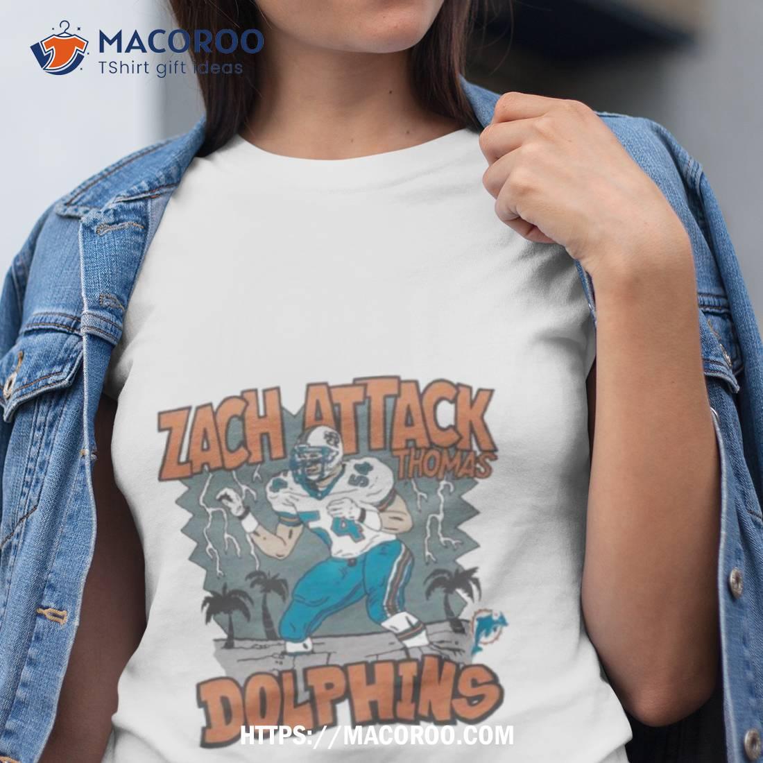 Miami Dolphins Zach Thomas Shirt Tshirt